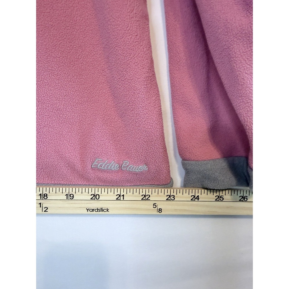 Eddie Bower Women's Medium Pink & Gray Cowl Neck Sweater Long Sleeve - Picture 6 of 12